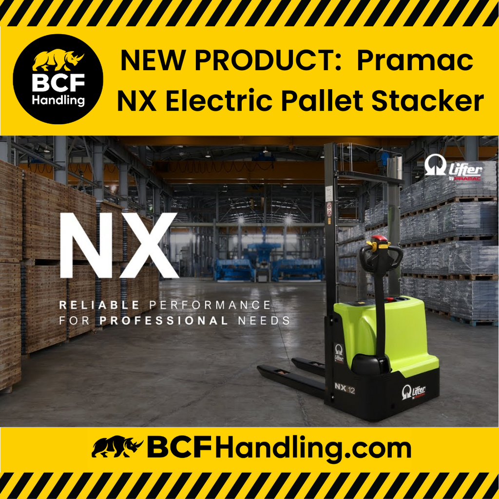 NEW PRODUCT: Pramac NX Electric Pallet Stacker