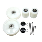 BT Toyota Rolatruc - L2000 L23 LHM230 White Nylon Wheel Kit