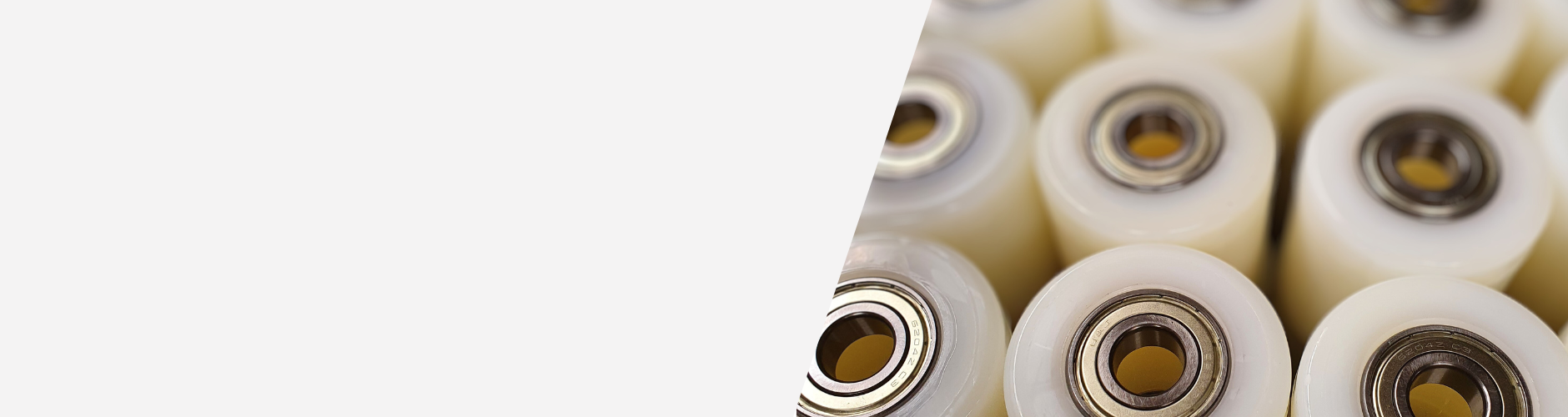 BCF Handling - Pallet Truck Wheels Banner - bcfhandling.com