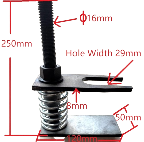 Spring Compression Tool for Hand Pallet Trucks