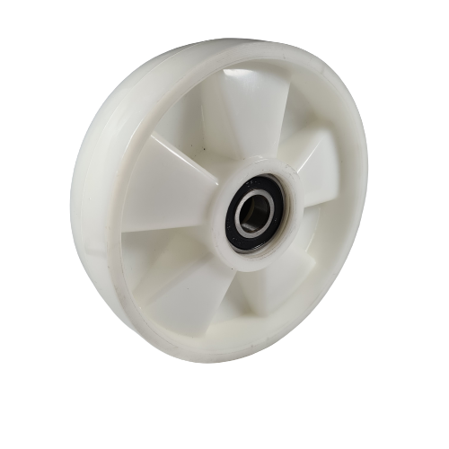 AC25-D180x50mmWhiteNylonWheel-AC310-WN180 Pallet Truck Spare Parts BCF Handling