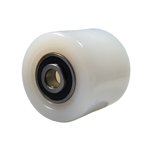 BT Toyota White Nylon Load Roller Wheel D85x77mm BT167608 Pallet Truck Spare Parts BCF Handling