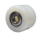 D82x60mm White Nylon Load Roller Wheel D20mm bearings Pallet Truck Spare Parts BCF Handling