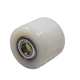 D82x70mm White Nylon Load Roller Wheel D20mm bearings Pallet Truck Spare Parts BCF Handling