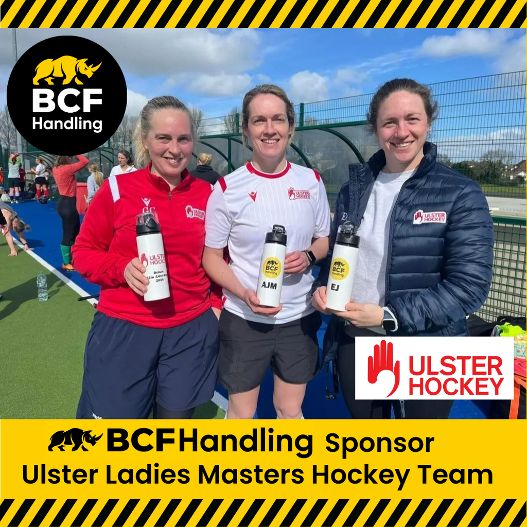 BCF Handling - Proud Sponsors of Ulster Ladies Masters Hockey Team