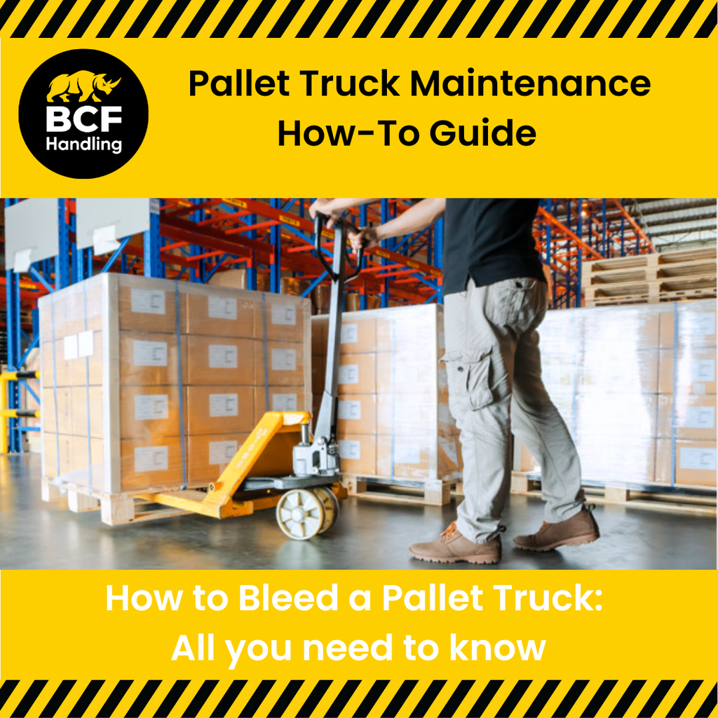 Step-by-Step Guide: How to bleed a pallet truck