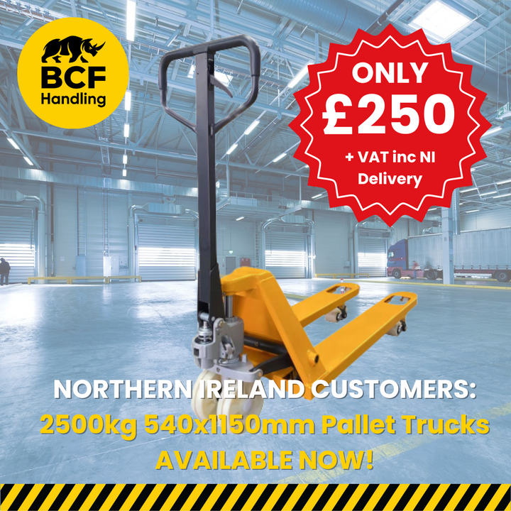 How to operate a hand pallet truck safely – BCF Handling