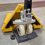 Pallet Truck Wheel Chock Stop Black Grey - BCF Handling
