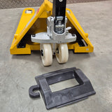 Pallet Truck Wheel Chock Stop Black Grey - BCF Handling