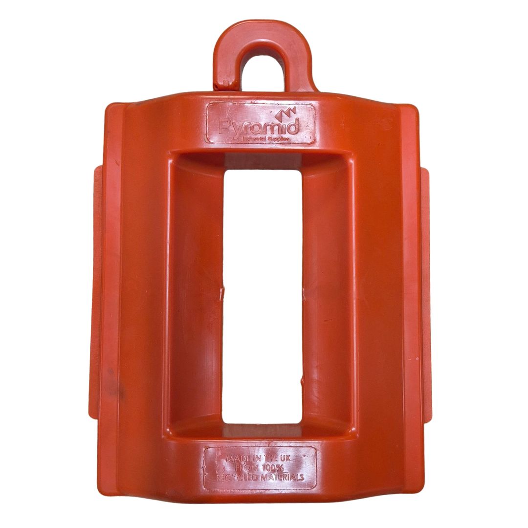 Pallet Truck Wheel Chock Stop Hi-Viz Orange