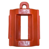 Pallet Truck Wheel Chock Stop Hi-Viz Orange