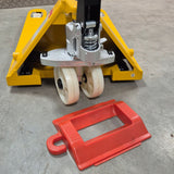 Pallet Truck Wheel Chock Stop Hi-Viz Orange